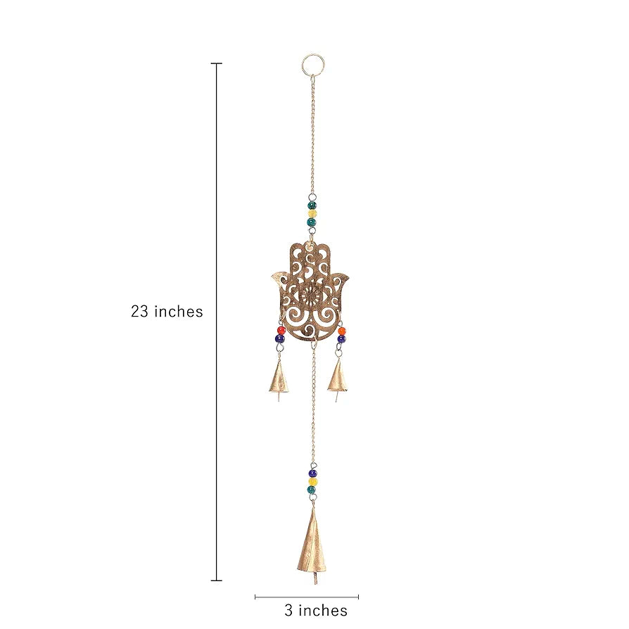 DULI Dream Catcher Traditional Indian Dreamcatcher Wall Art for Bedrooms, Home Wall, Hanging Design, Height 75 cm ,Metal, Feathers Dreamcatcher 