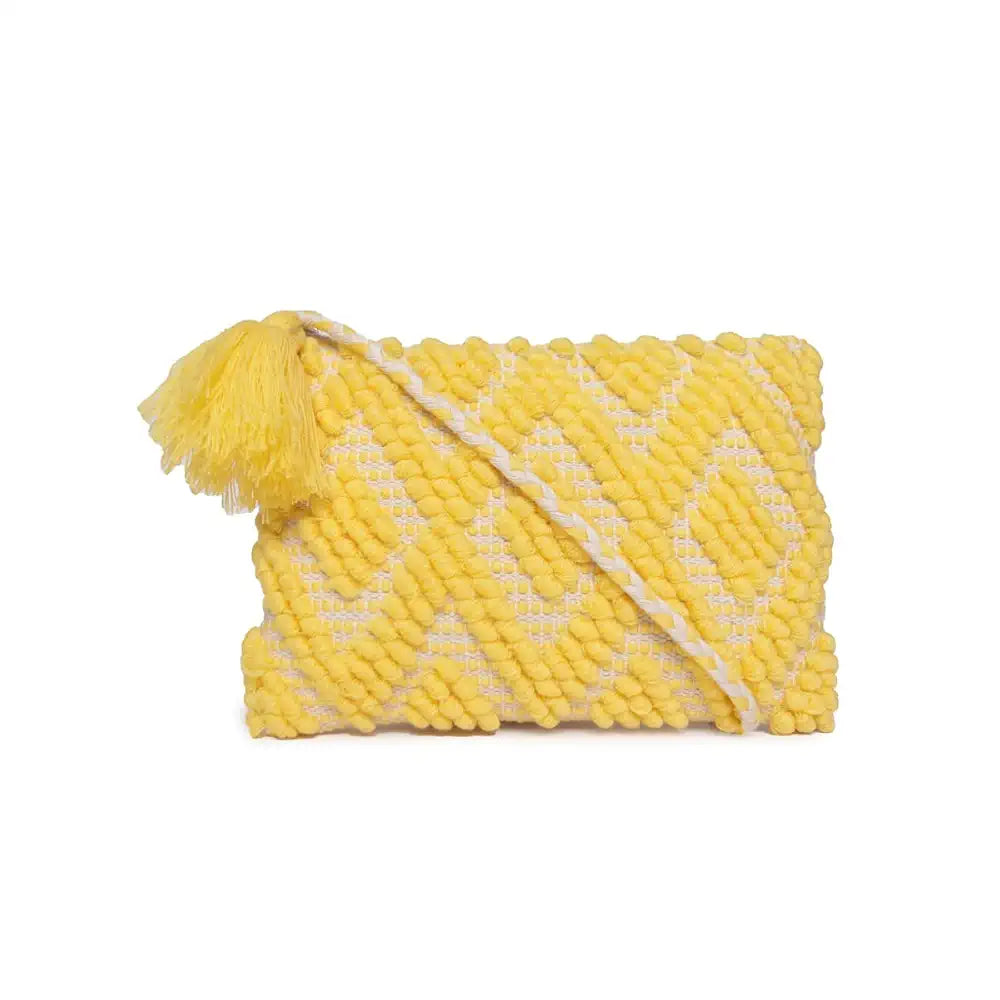 ASTRID Handmade Macrame Flap Over Sling Bag For Girls And Women