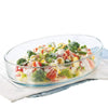 Borosil - Oval Dish | 4 Litres | Transparent