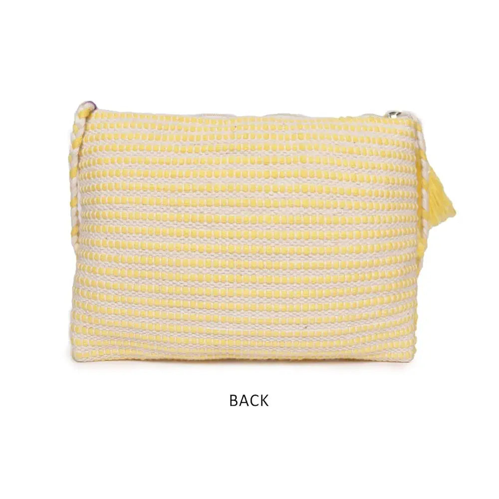 ASTRID Handmade Macrame Flap Over Sling Bag For Girls And Women