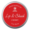 Korus Essential Cherry Lip and Cheek Tint Balm for Women - 8 gms