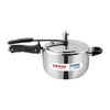 Vinod Straight Platinum Triply Stainless Steel Inner Lid Pressure Cooker - 3.5 Litres | SAS Metal | Induction Ready