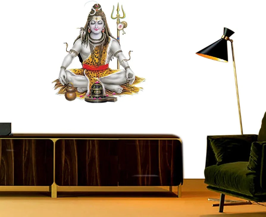 Rangoli Vinyl Religion Wall Sticker 1.96 X 20.86 X 1.96 Inches, Multicolour 