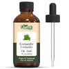 Organic Zing Coriander (Corirum Sativum) Oil | Essential Oil for Skincare, Massage, Aroma & Diffusers - 30 Ml