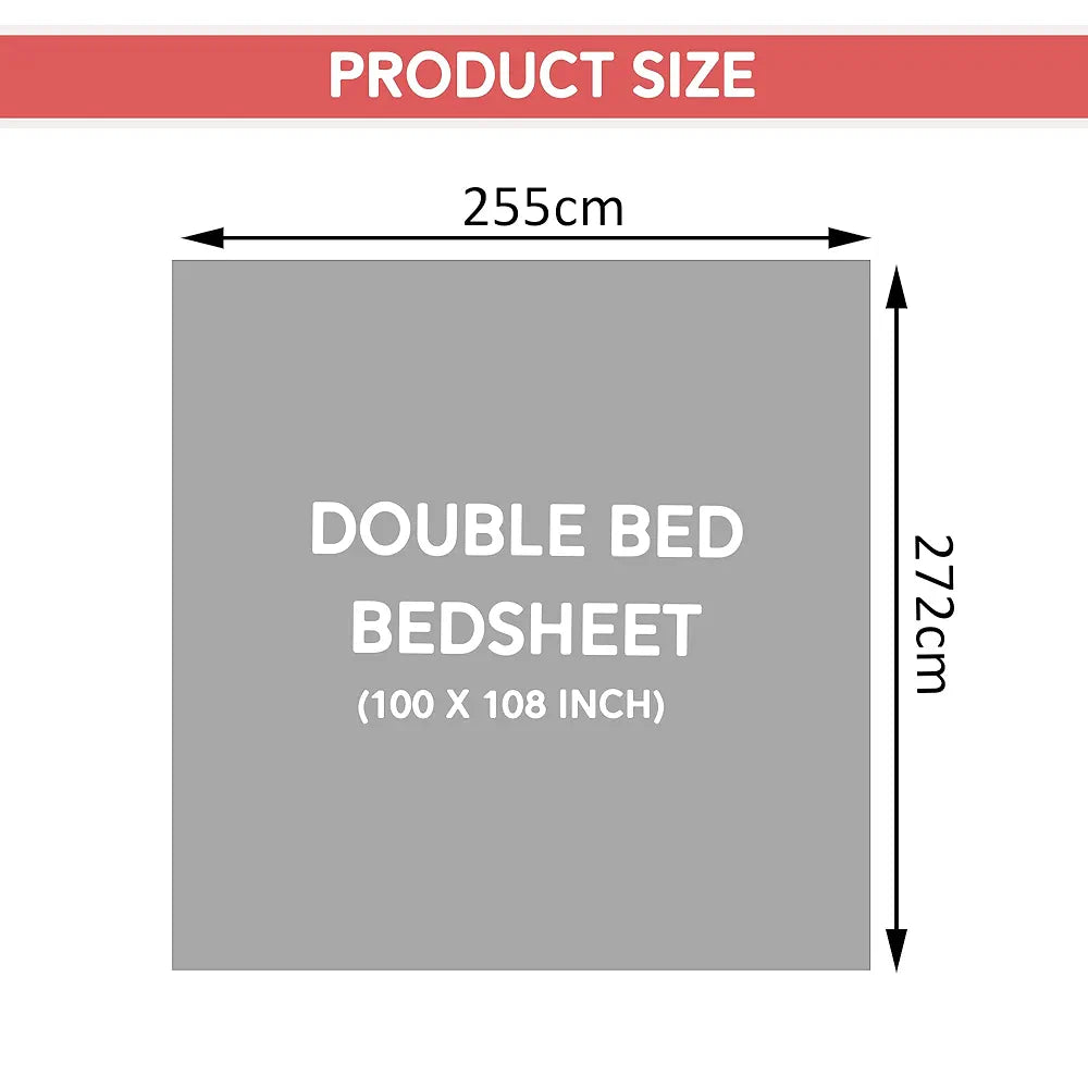 Kuber Industries 100x108 Inch Cotton Bedsheets for Double Bed with 2 Pillow Covers | Easy to Wash & Maintain Double Bedsheet Cotton Fabric - for Daily Use | Candy Flower -Green & Yellow