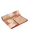 Cortina Ultra-Soft Microfiber Reversible 120 GSM Abstract Single AC Blanket Quilt Dohar | Brown