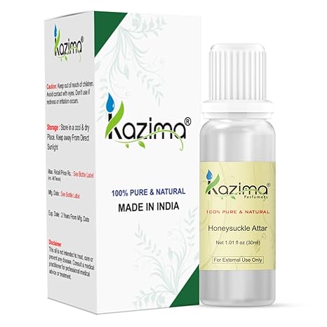 Kazima Honeysuckle Attar Perfume Swadesii