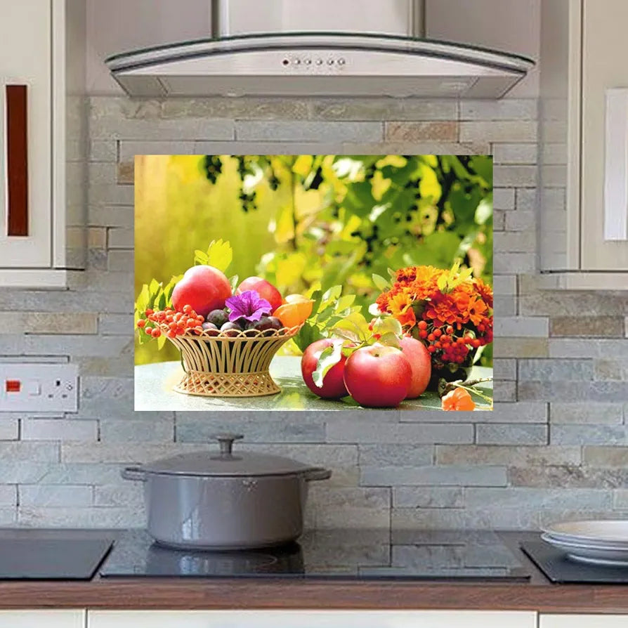 Rangoli Vinyl Wall Sticker, Multicolour 