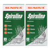 Sunova Spirulina Tablets Nature’s Own Superfood and Nutritional - 60 tabs (Pack of 2)