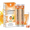 G- Glowsik Glutathione Tablets - 20 Effervescent Tabs for Skin, Reduced Glutathione With Collagen Vitamin C | Orange Flavour | Pack of 2