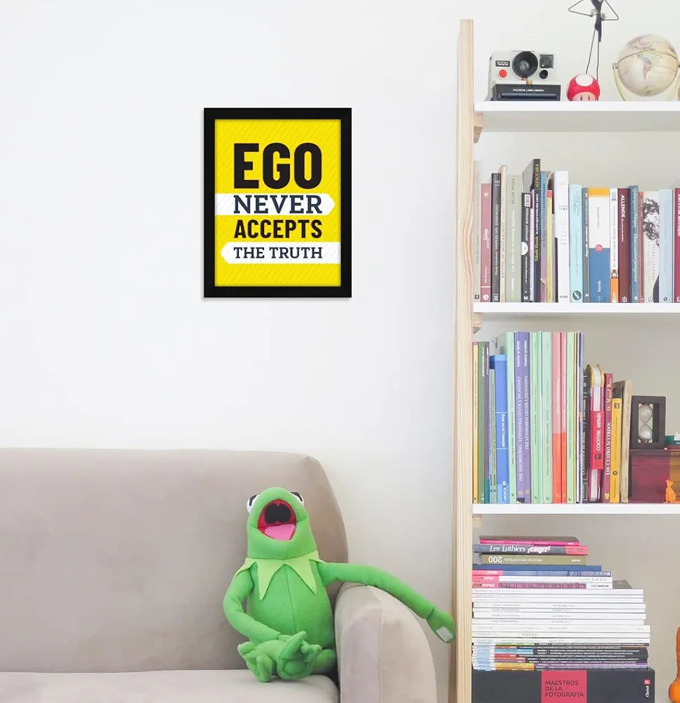 ArtX Paper Motivational Quotes Wall Frame Art Painting, Multicolor, Motivational, 10.0 X 13.0 inches, Set of 1 