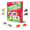 The Book Tree Bright Brain Match and Learn 60 Piece (30 Sets) Jigsaw Puzzle for Preschoolers Educational Toy