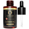 The Organic Forest Flaxseed Oil for Skin Hair & Body - 30 ml