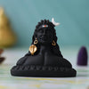 Ecraftindia Black Resin Adiyogi Shiva Statue for Car Dashboard | Lord Shiva Idol for Home | Shiv Murti | Adiyogi Mahadev Statue