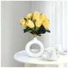 Artificial Rose Flower Bunches for Vase Premium Decorative Gift Items Set of 12