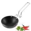 Vinod Black Pearl Hard Anodised Tadka Pan - Small | 3.25mm Thickness | Natural Stick Resistant | Metal Spoon Friendly