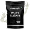 Nakpro Platinum 100% Whey Protein Isolate Unflavour - 500 gms