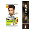 Garnier Natural 3 Darkest Brown Hair Colour - 30ml + 30 gms