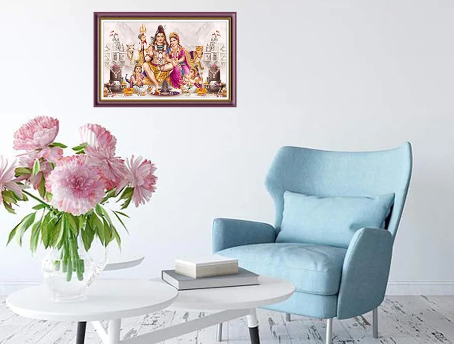 Rangoli MDF Wall Stick Decorative Panel 12x18 Wall Art for Home, Living Room, Bedroom, Office & Decoration. P-1, Design-6