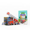 Mittimate Fire Engine Model Construction Book for Kids Diy Craft Book for Children
