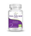 Nature's Velvet Iron & Folic Acid with Zinc - 60 softgels