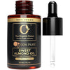 The Organic Forest Organic Sweet Almond Oil - Cold-Pressed - 30 ml