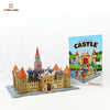 Mittimate Castle Model Construction Book for Kids Age Diy Craft Book for Children