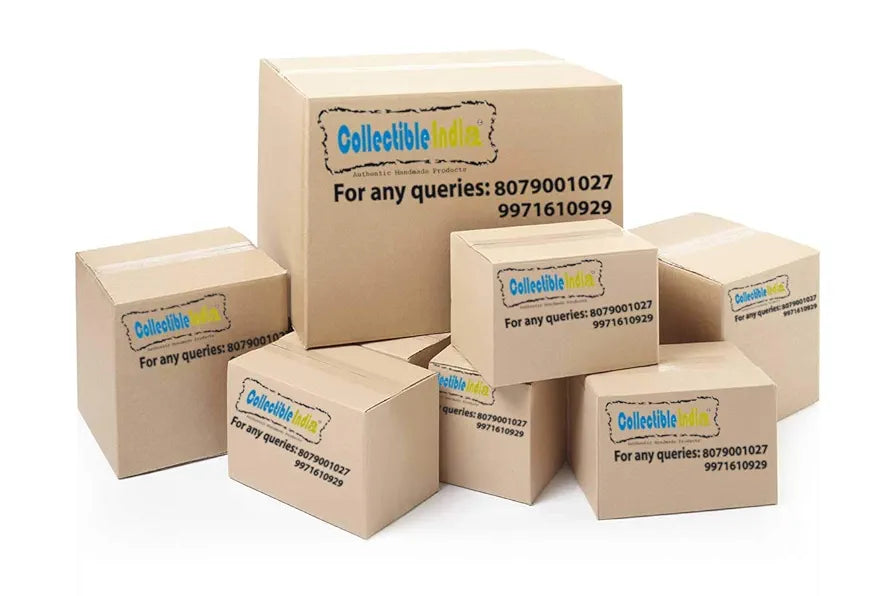 Collectible India Brass Peacock Mahabharat Diya Oil Lamp 