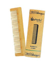 Clayherbs Bamboo Comb | Handmade Comb | Sleek & Easy Combing | Travel Friendly Wooden Comb | Pack-3