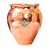 Indian Art Villa Hammered Copper Glass Tumbler Kulhad