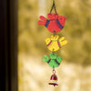 ExclusiveLane Birds and Bell Wind Chimes Multicoloured Standard