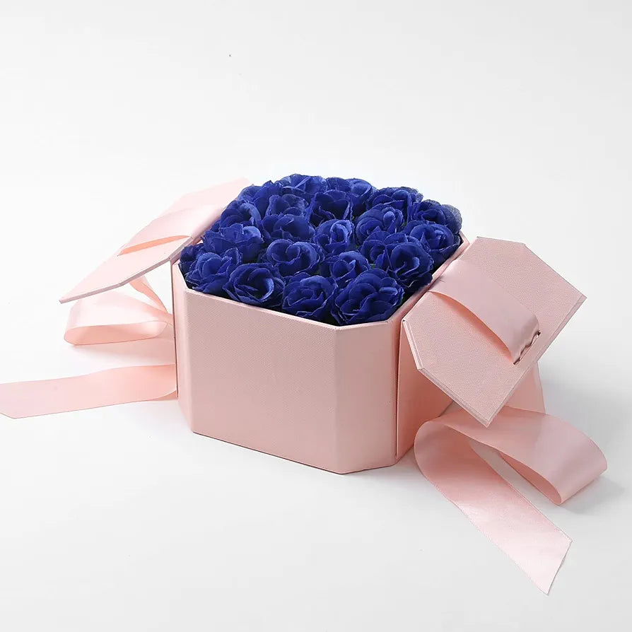 SITUMEIZI 100 Pcs Artificial Roses Fake Silk Flower Mini Rose Head 1.5