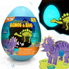 Imagimake Mapology Glow in The Dark Dinos & Egg 3D Dinosaur Puzzle for Kids Build