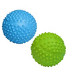 Pet Needs Pack of 2 Colorful Squeaky Pimple Ball Toy | Puppy Boredom Dog Ball Squeaky for Pets | Interactive Pet Toys for Small Puppies