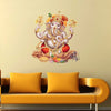 Rangoli White Glossy Vinyl Wall Sticker Premium Self-Adhesive Waterproof Parent-5 Design-7
