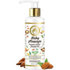 Mom & World Baby Massage Pure Organic Sweet Almond Oil Cold Pressed - 200 ml
