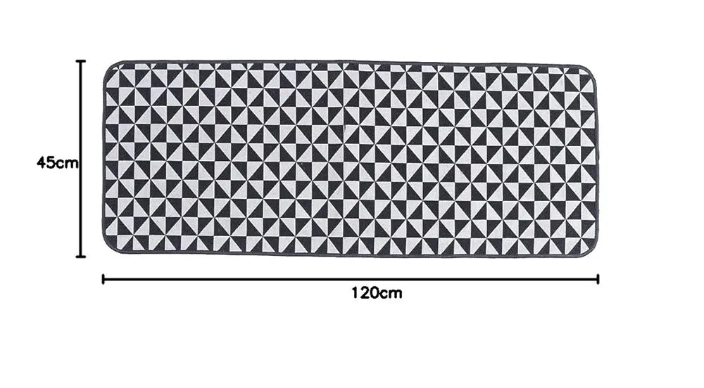 Saral Home Firki Designer Soft Cotton Durable & Washable Multipurpose Runner for Home/Kitchen/Living Area/Lobby/Office with Anti Skid Backing 