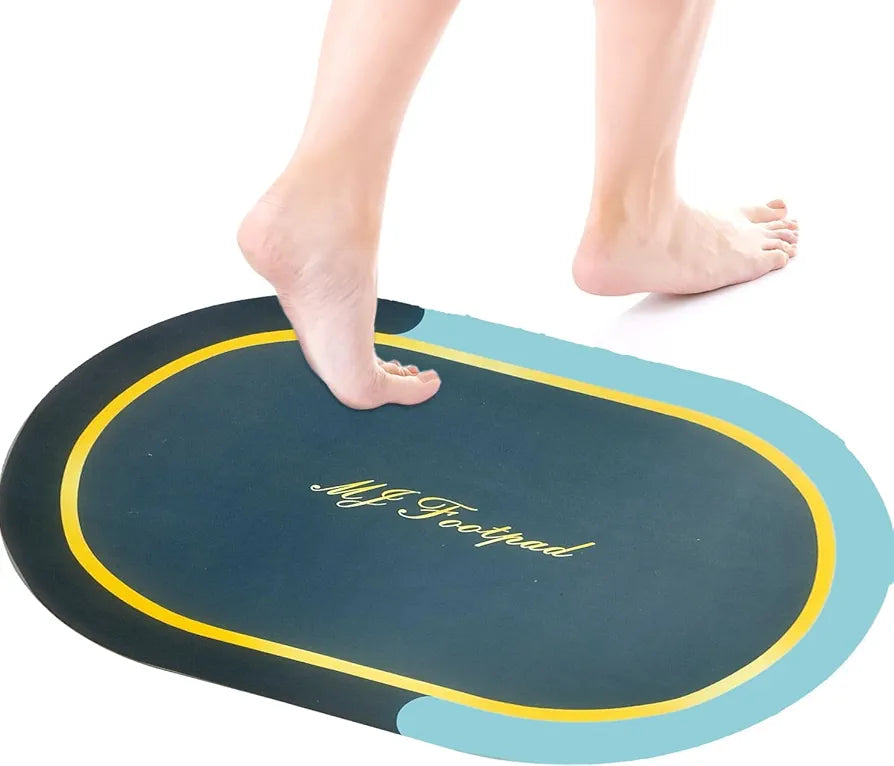 Status Contract Bathroom, Door Mat, Floor, Bath Mat , Carpet | Non Slip mat for Bathroom Cushion, Super Absorbent Soft Carpet, Quick Dry Dirt Barrier for Home, Office,  D2