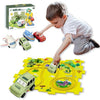 Wembley Puzzle Track Vehicle Play Set for Kids Toddlers