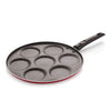 Nirlon Non-stick Aluminium Uttapam/pancake Pan | Multi Snack Maker | 27cm