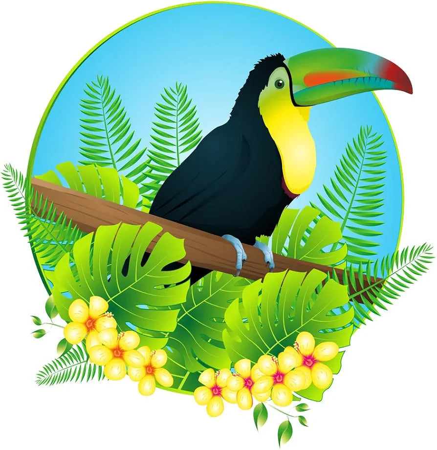 Rangoli White Glossy Vinyl Wall Sticker Premium Self-Adhesive Waterproof Decorative Wall Decal for Bedroom, Living Room, Office & Home Decoration Easy to Apply. Design-10