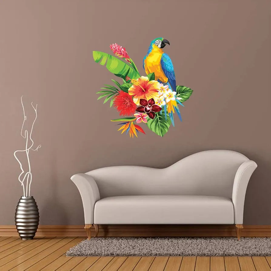 Rangoli White Glossy Vinyl Wall Sticker Premium Self-Adhesive Waterproof Decorative Wall Decal for Bedroom, Living Room, Office & Home Decoration Easy to Apply. Parent-14, Design-9