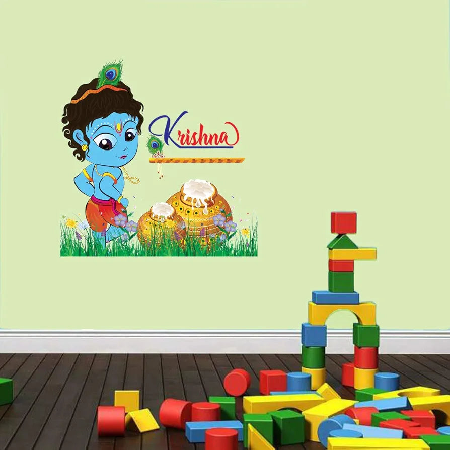 Rangoli White Glossy Vinyl Wall Sticker Premium Self-Adhesive Waterproof Decorative Wall Decal for Bedroom, Living Room, Office & Home Decoration Easy to Apply. Design-5