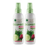 Bliss of Earth Cucumber Rose Skin Mist Toner - 50 ml Each (Pack of 2)