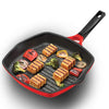 Hawkins 30 cm Grill Pan Non Stick Die Cast Grilling Pan Square Grill Pan