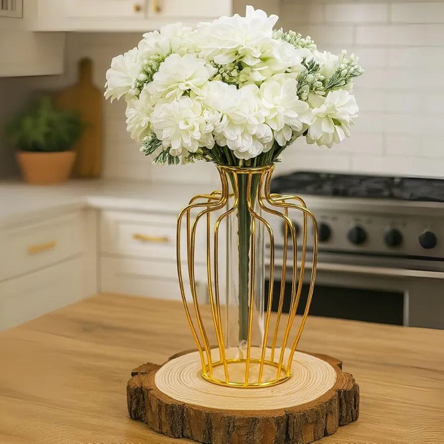 SATYAM KRAFT 1 Pcs Artificial Dahlia Flower Bunch – 7-Stem Faux Bouquet for Diwali Decoration Setup for Gifting, Home, Home Decor, Office, Table, Party, Wedding, Festival  