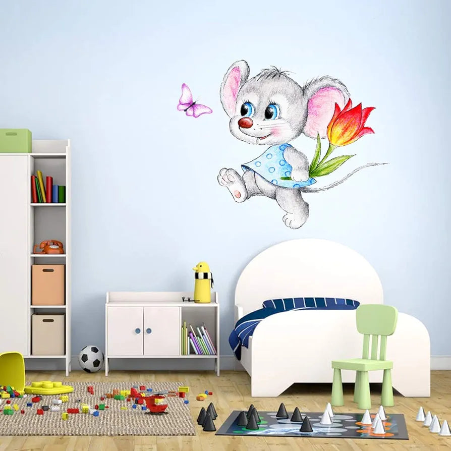 Rangoli White Glossy Vinyl Wall Sticker Premium Self-Adhesive Waterproof Decorative Wall Decal for Bedroom, Living Room, Office & Home Decoration Easy to Apply. Parent-14, Design-4