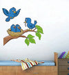 Decals Design Birds Feeding Wall Sticker Multicolour