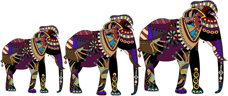 Rangoli Vinyl Wall Sticker Self-Adhesive Wall Decor for Home, Office, Bedroom, and Living Room Décor Easy to Apply & Peel. Parent 2, Design-20