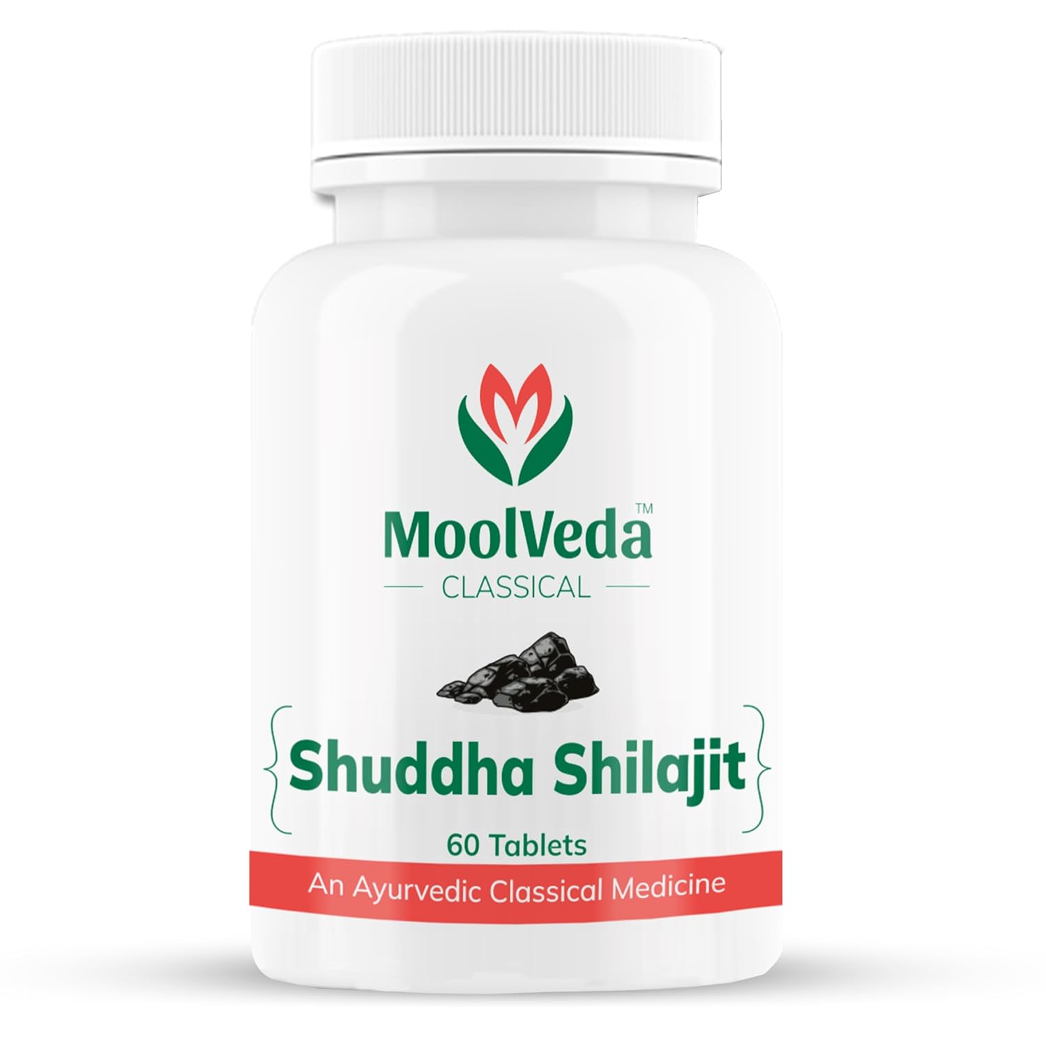 Moolveda Shuddha Shilajit - 60 tabs - Swadesii